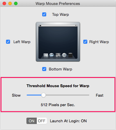 mac app warp mouse 10
