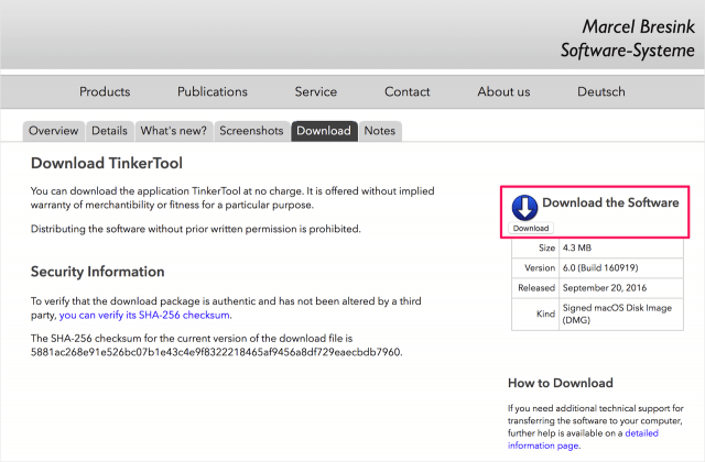 mac app tinkertool install 02