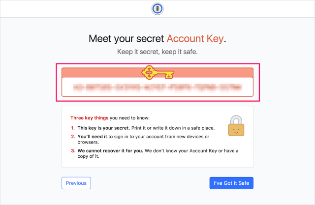 1password create a new account 09