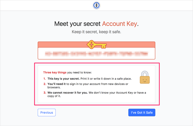 1password create a new account 10