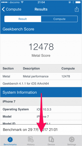 iPhone iPad    Geekbench           - 41