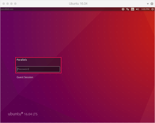 parallels desktop install ubuntu 14