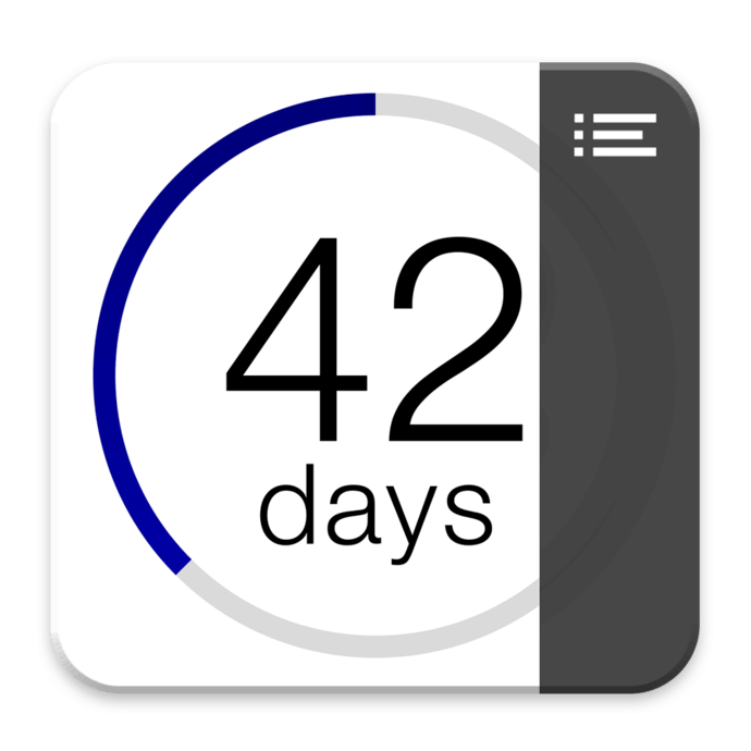 Macアプリ Countdowns 指定した日時までのカウントダウンを表示 Pc設定のカルマ