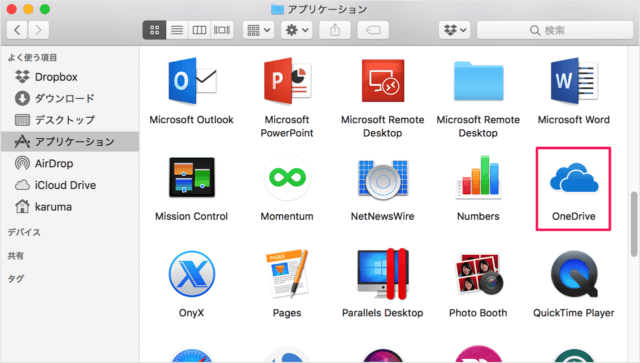 mac app onedrive sign out 01