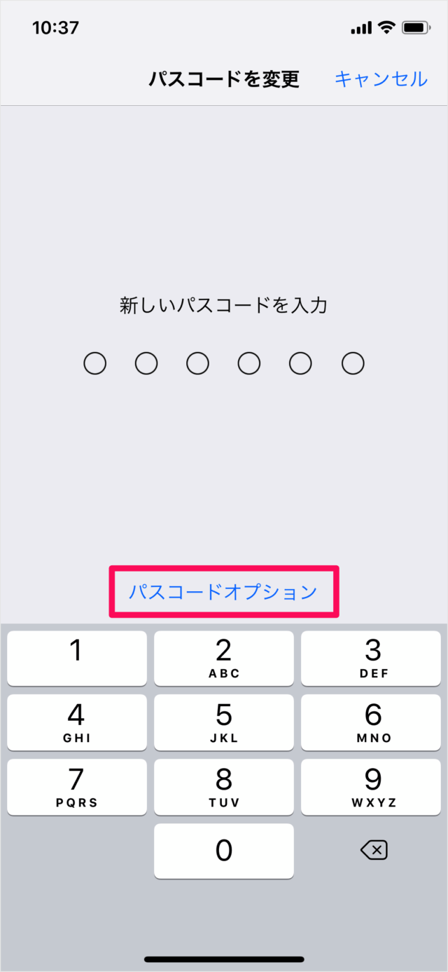 iPhone 複雑なパスコード(パスワード)に変更・設定 iPad PC設定のカルマ iPhone 複雑なパスコード(パスワード)に変更・設定 iPad PC設定のカルマ