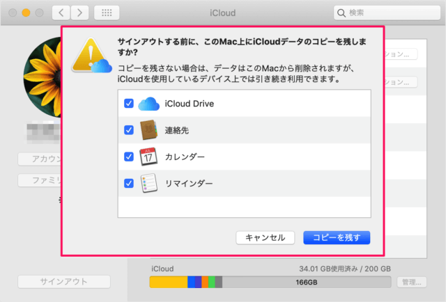 mac icloud sign out 04