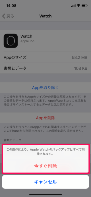 iphone delete apple watch backup 07