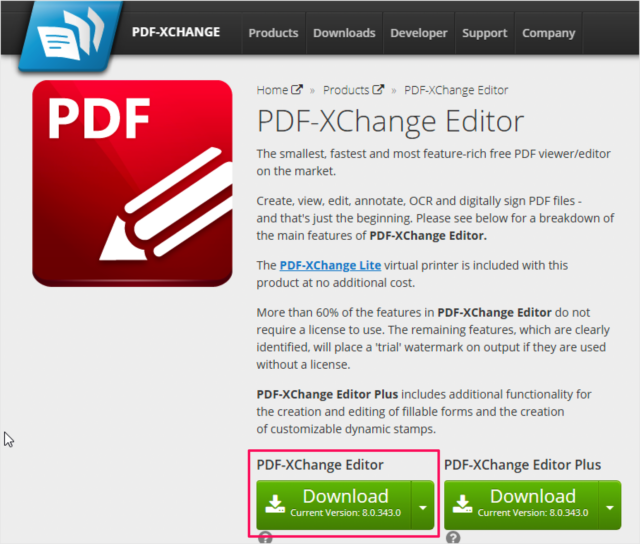 pdf xchange editor download install 01