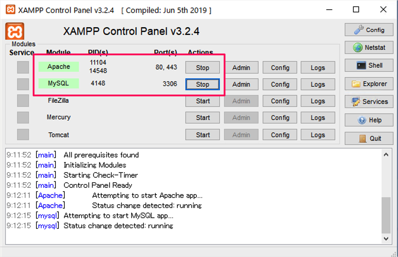 Xampp phpmyadmin pc 
