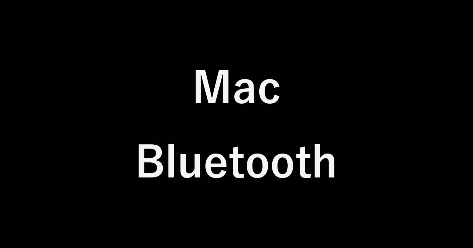 apple mac bluetooth