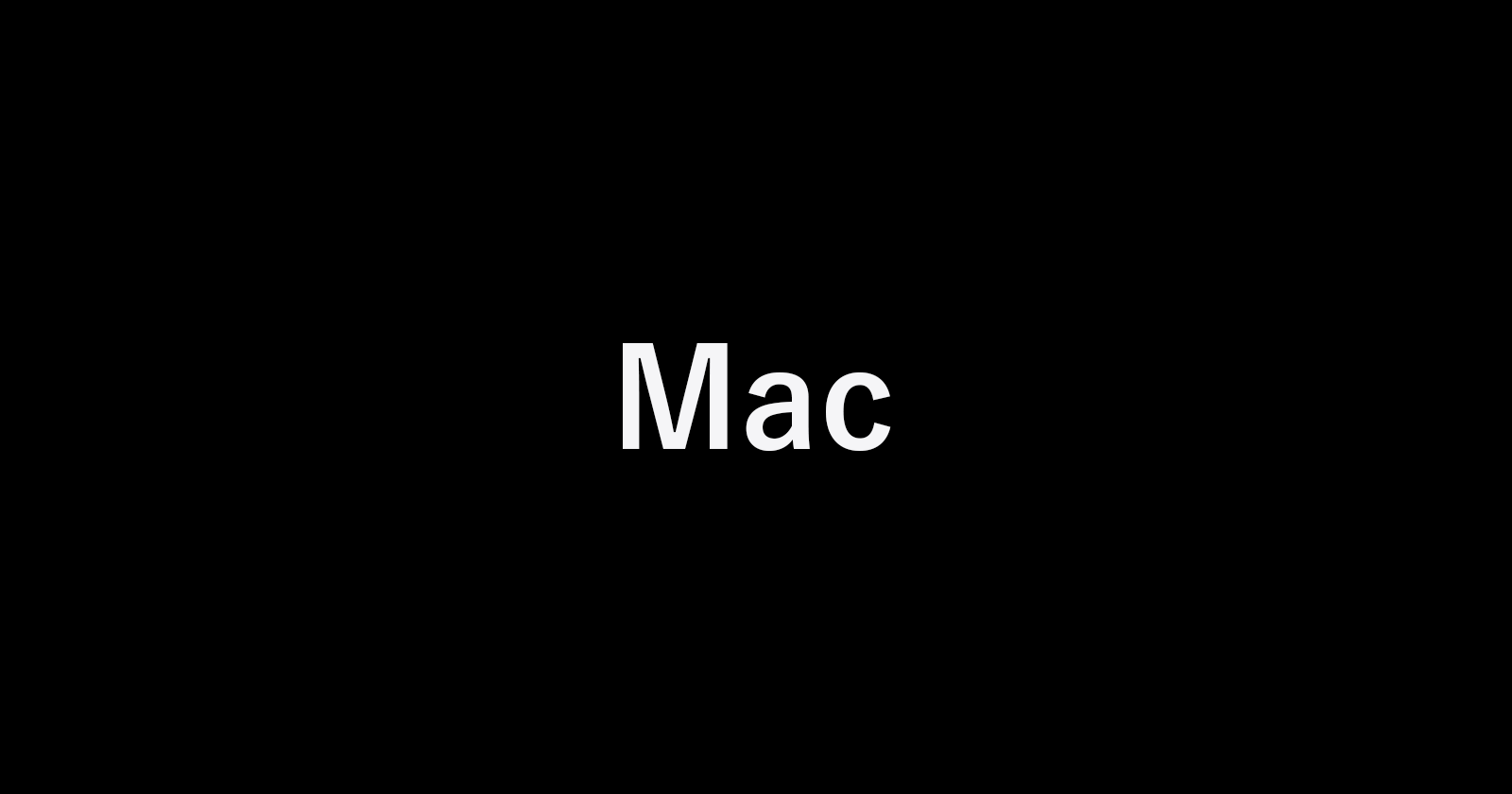 Mac の使い方と設定 Pc設定のカルマ