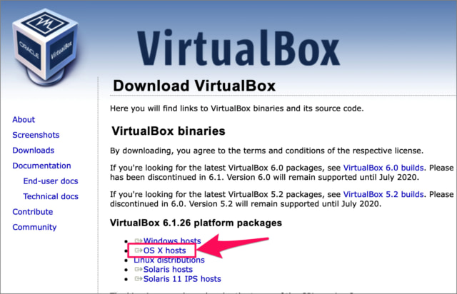 mac virtualbox install 01