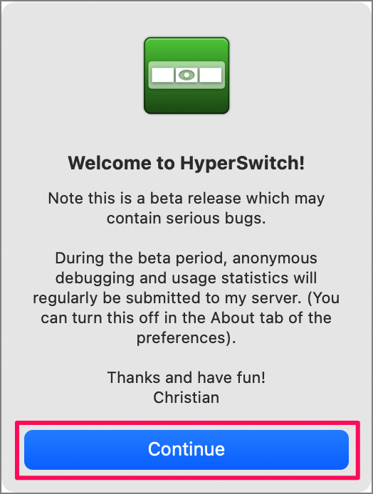 mac app hyperswitch 14