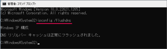 how to flush dns cache on windows 11 03