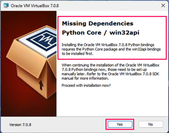 how to install virtualbox on windows 11 10 07