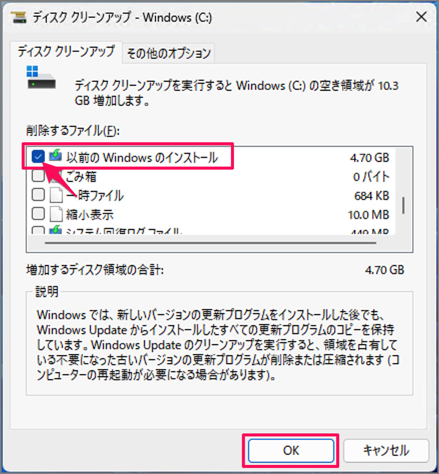 delete windowsold folder windows 11 08