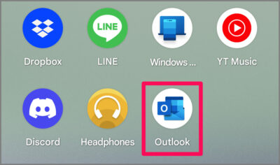 use outlook mail android a01