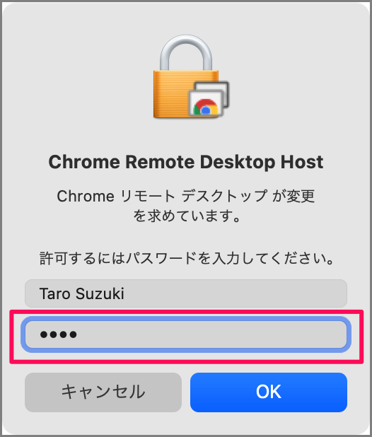 enable mac chrome remote desktop 19